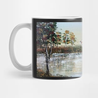 Semi abstract river scape 3 Mug